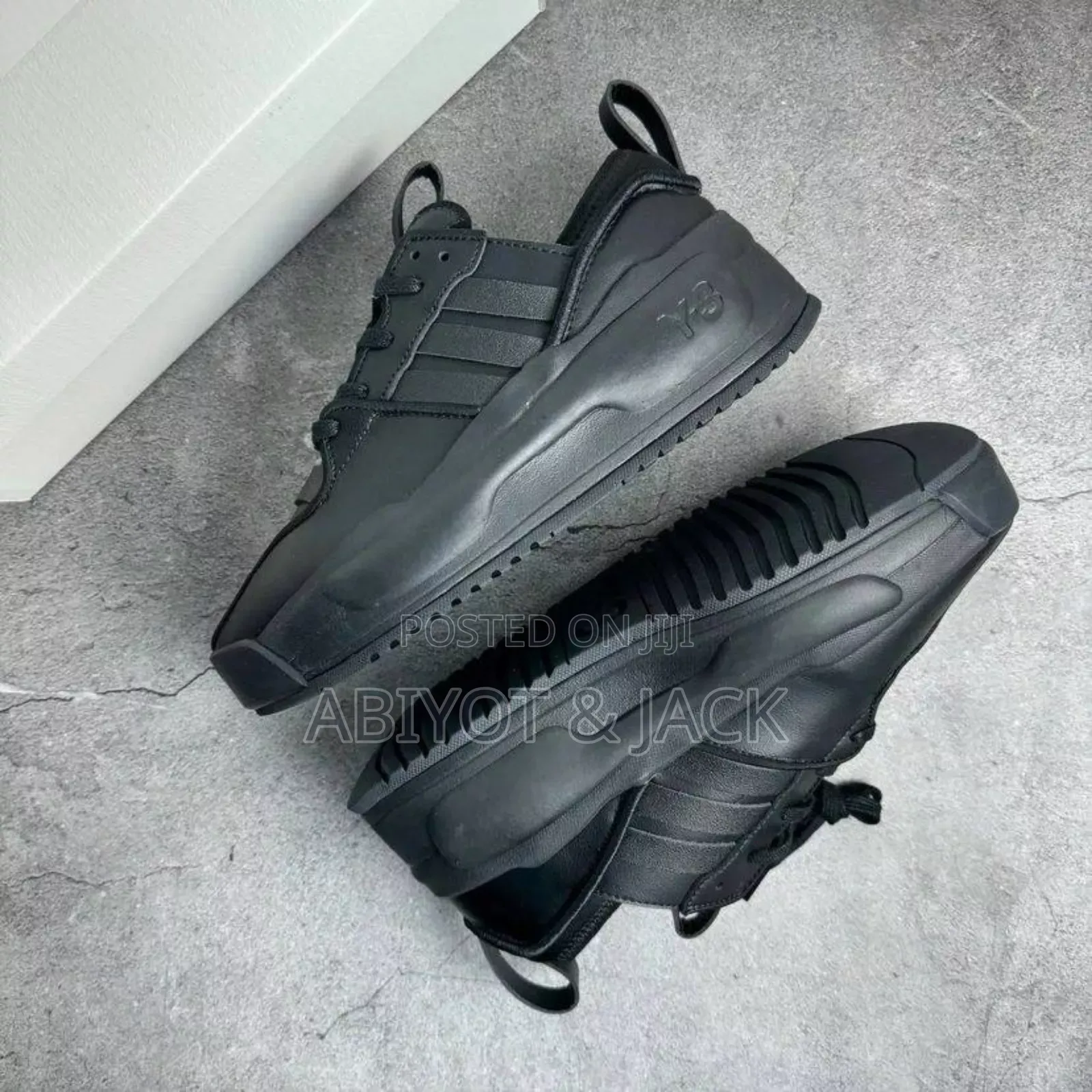 Adidas Y-3 Rivalry Black Shoes