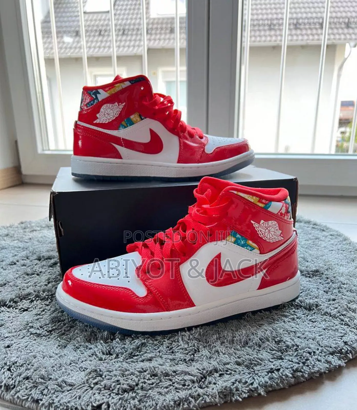 Air Jordan 1 Mid ‘Barcelona Sweater’ Shoes