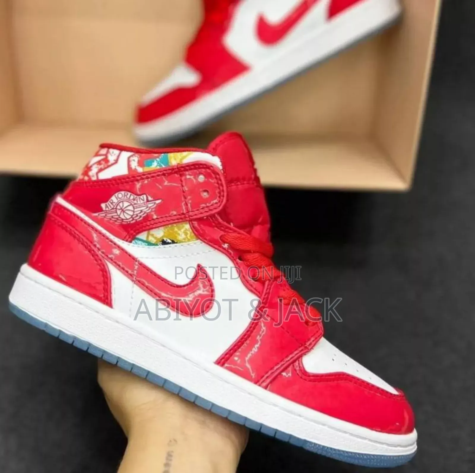 Air Jordan 1 Mid ‘Barcelona Sweater’ Shoes
