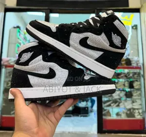 Air Jordan 1 High Retro ‘Panda Twist Bling’ Shoes