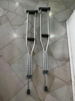 Photo - Crutches Adult/Walk Tall/Walking Stick/Crutche/Elbow Crutch