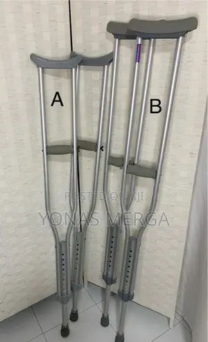 Photo - Crutches/ክራንች/Cranch+Essentials for Foot Injury Healing Aids