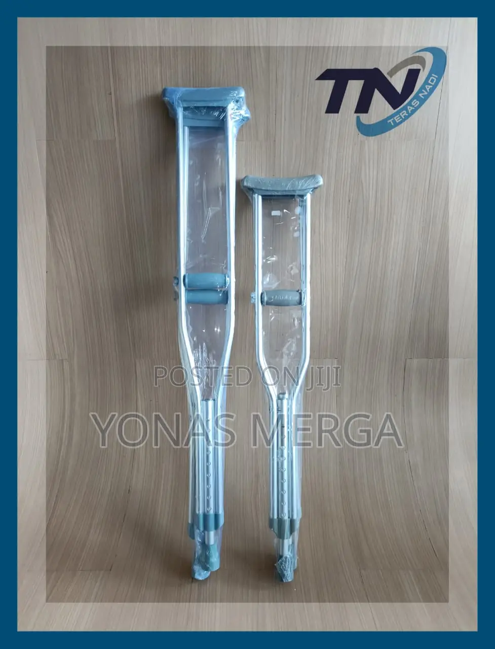 Adult□Underarm Crutches □Lightweight □Adjustable Height□ክራንች