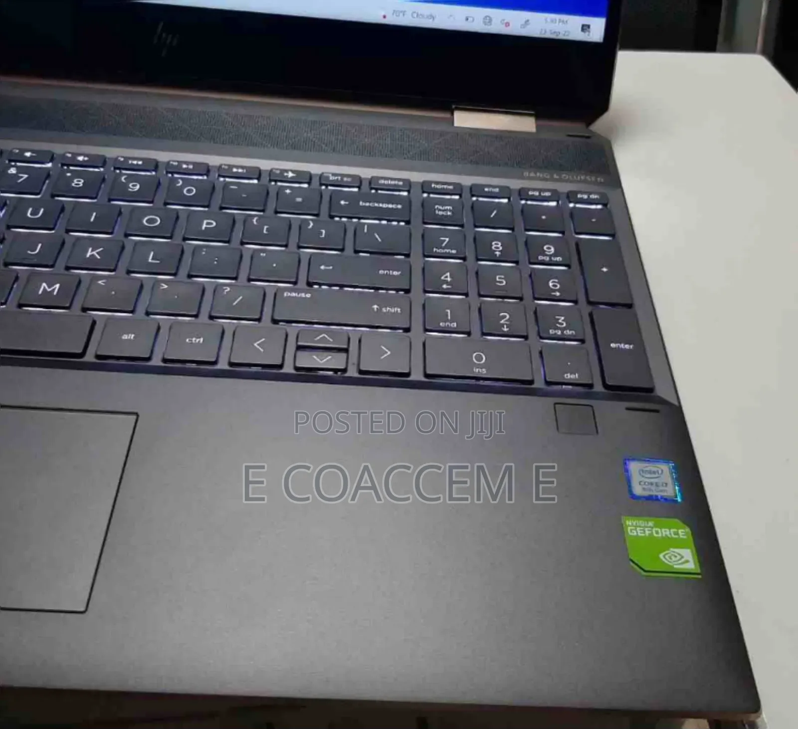 New Laptop HP Spectre 16GB Intel Core I7 SSD 512GB