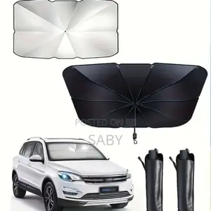 Photo - Foldable Car Sunshade Umbrella