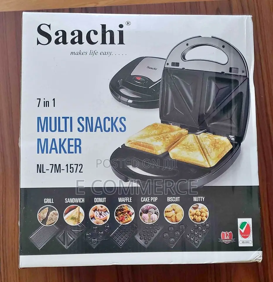 Saachi 7 In 1 Multi Snacks Maker