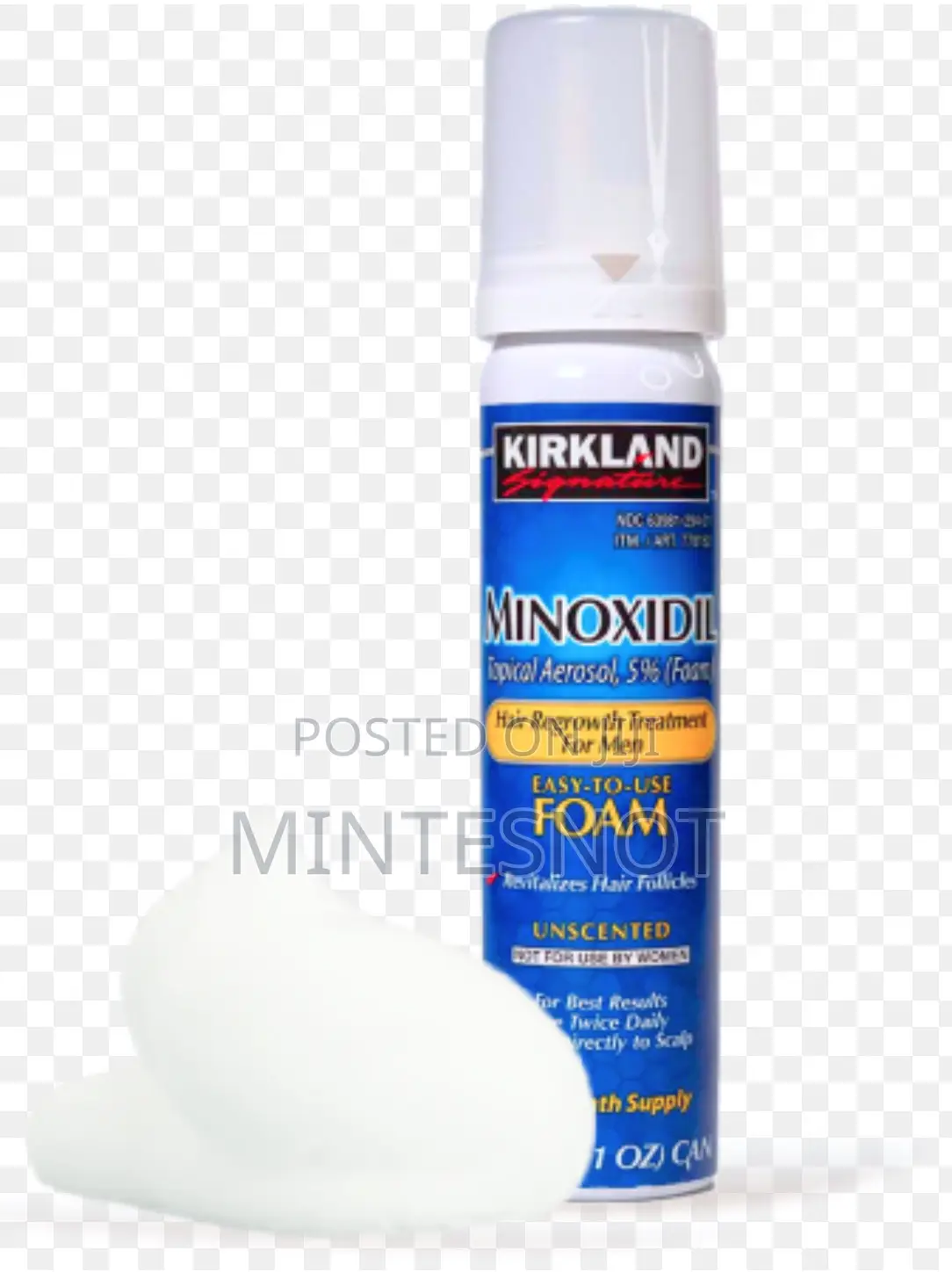 Foaming Minoxidil