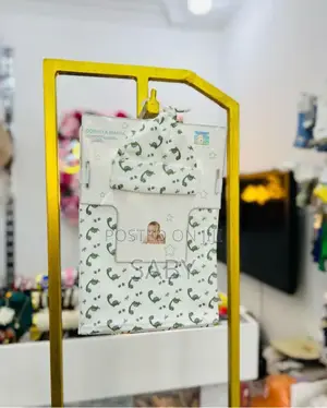 Baby Kids Swaddle and Hat or Headband