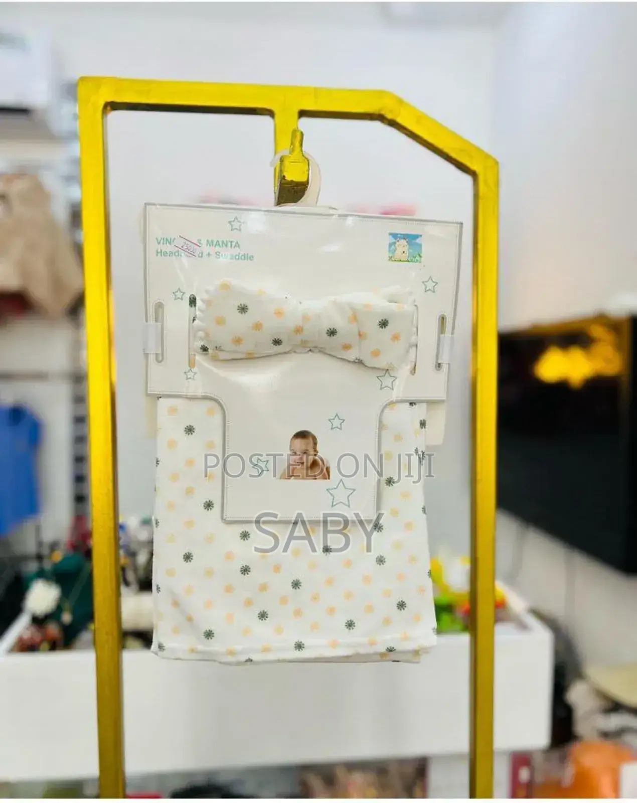 Baby Kids Swaddle and Hat or Headband