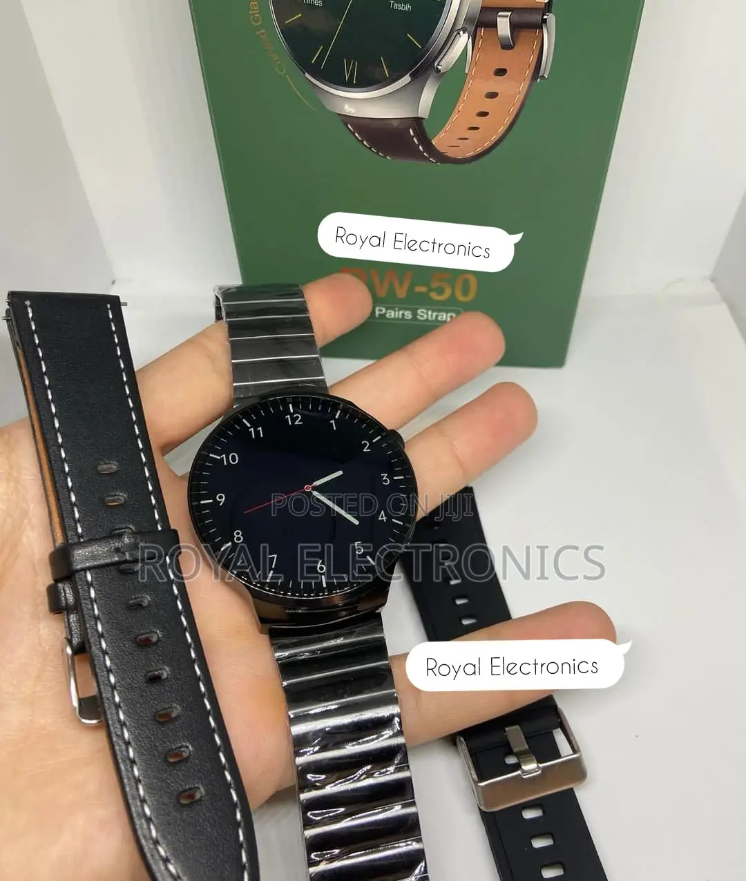 Original Haino Teko Germany Rw-50 Smart Watch(3 Straps)