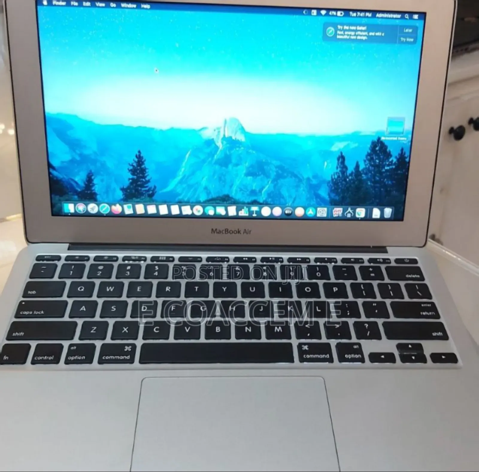 New Laptop Apple MacBook Air 2015 4GB Intel Core i5 SSD 128GB