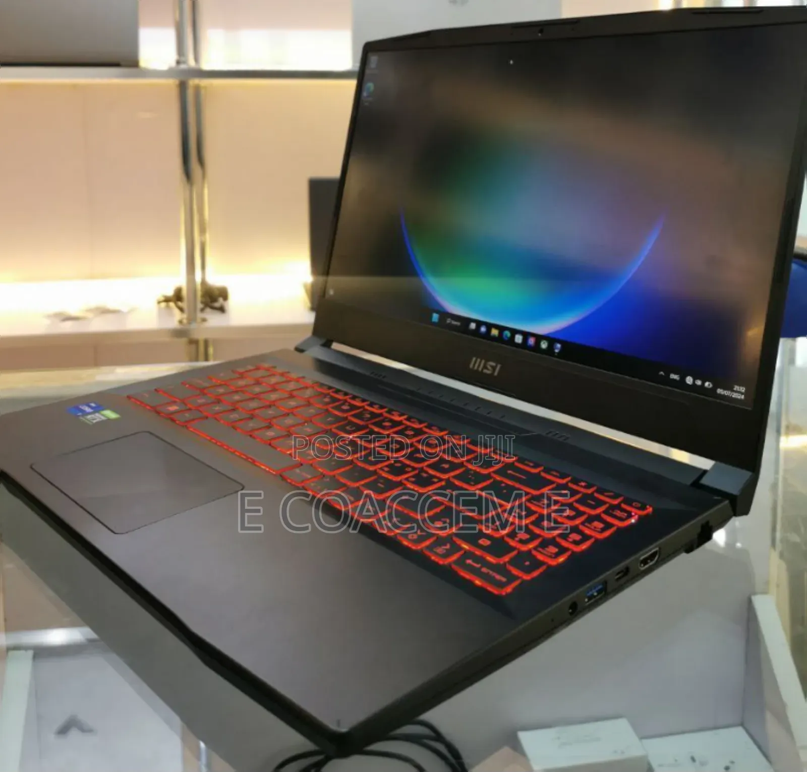 New Laptop MSI Katana GF66 16GB Intel Core I7 SSD 1T