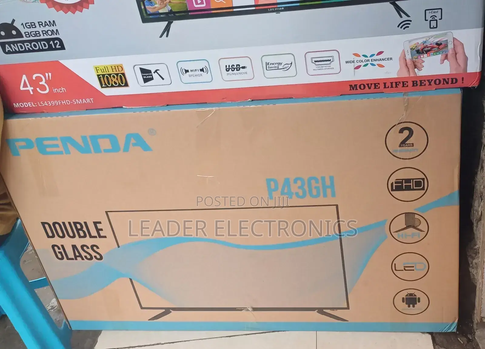 Penda Tv 43 Inch Smart Android Tv