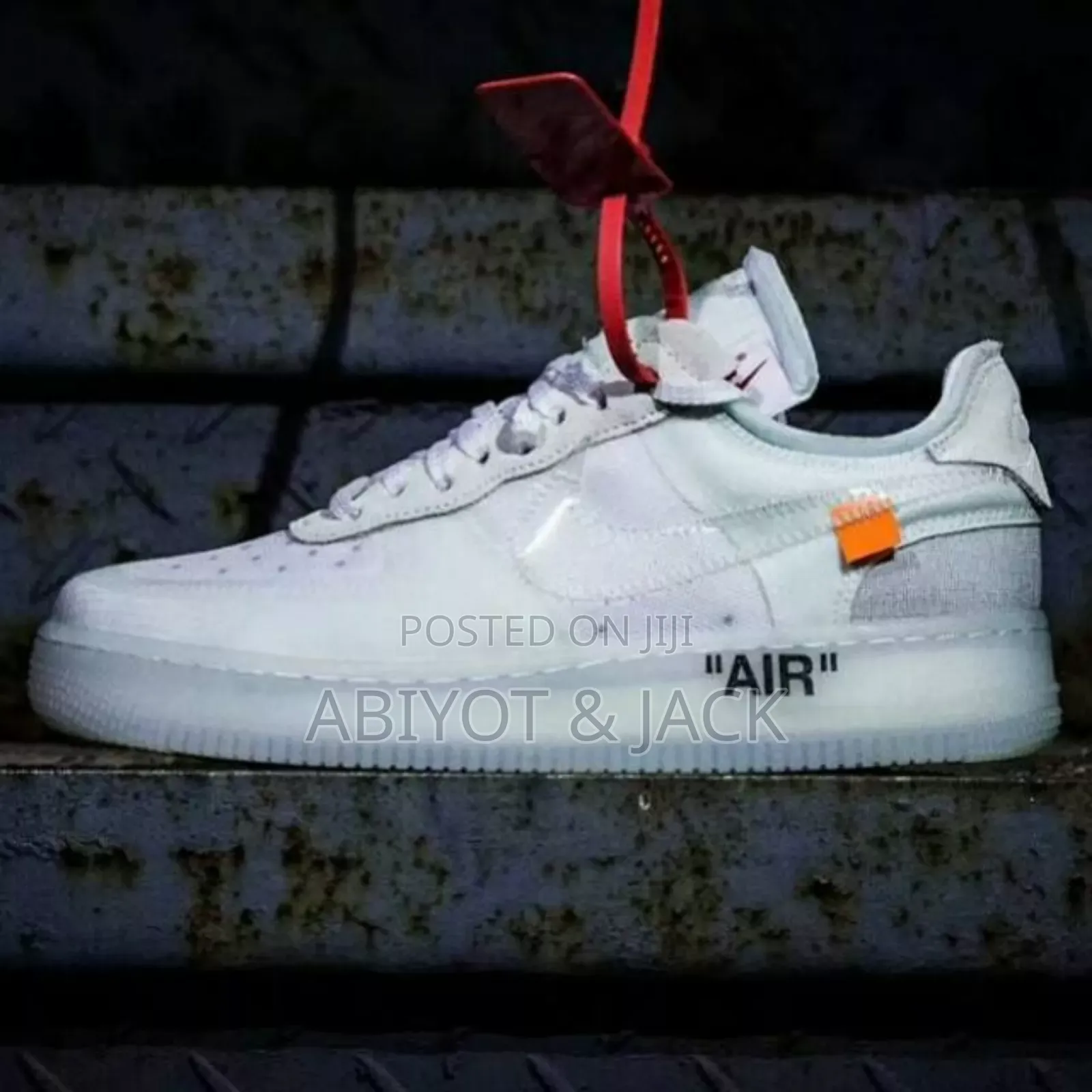 Off White X Nike Air Force 1 Low “07 Shoes