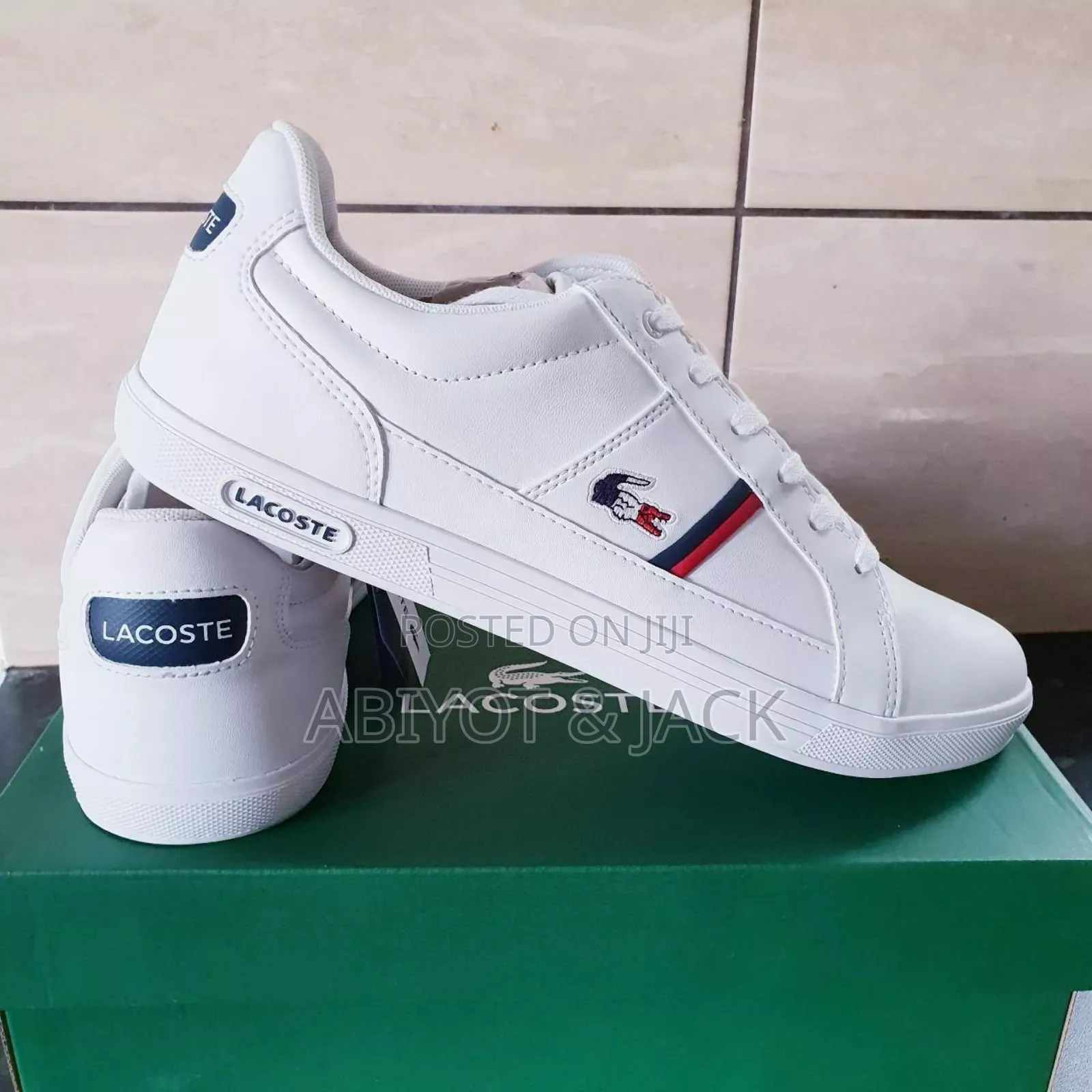  Lacoste ‘Europa Tricolor’ Flat Shoes
