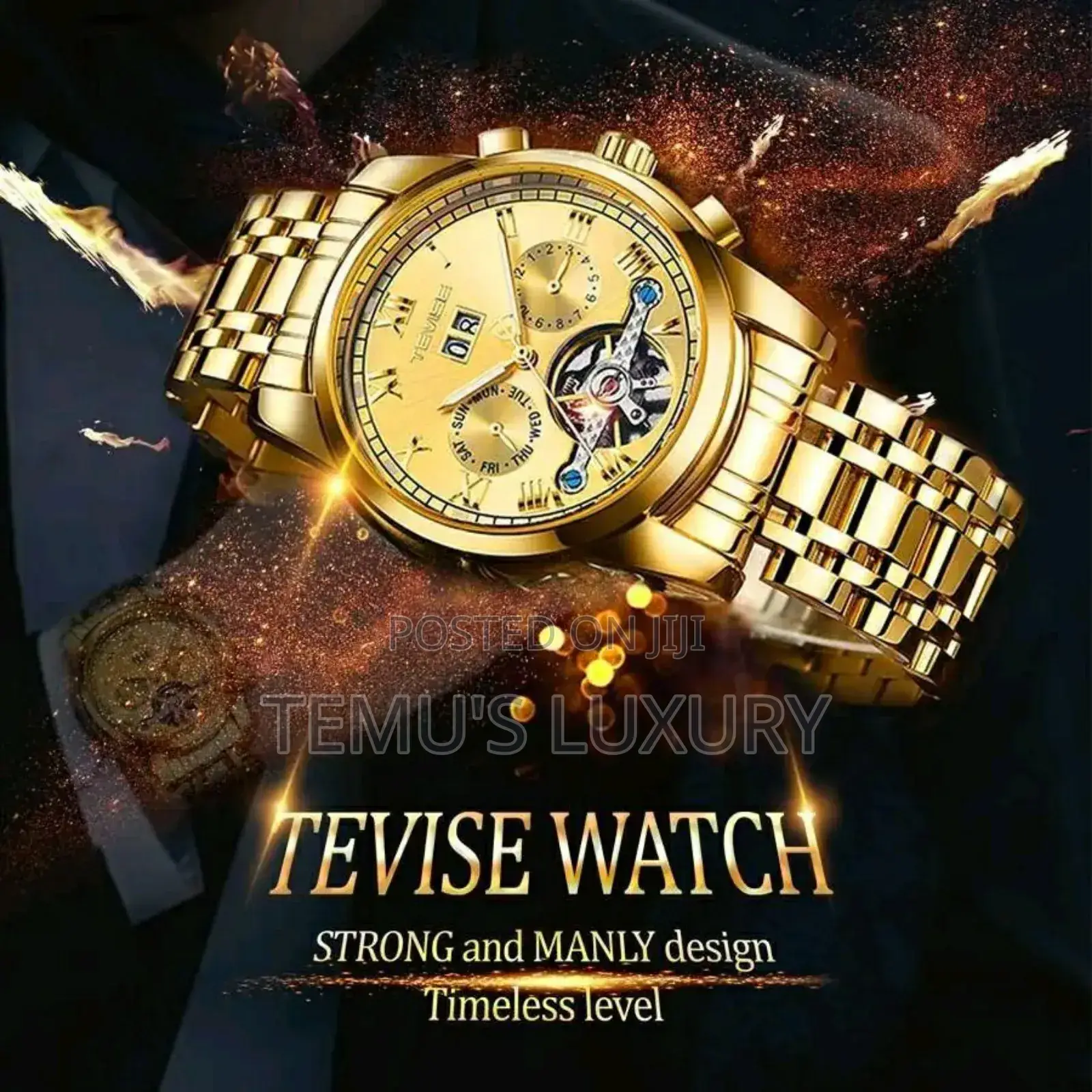 Men's Automatic Watch (Tevise )