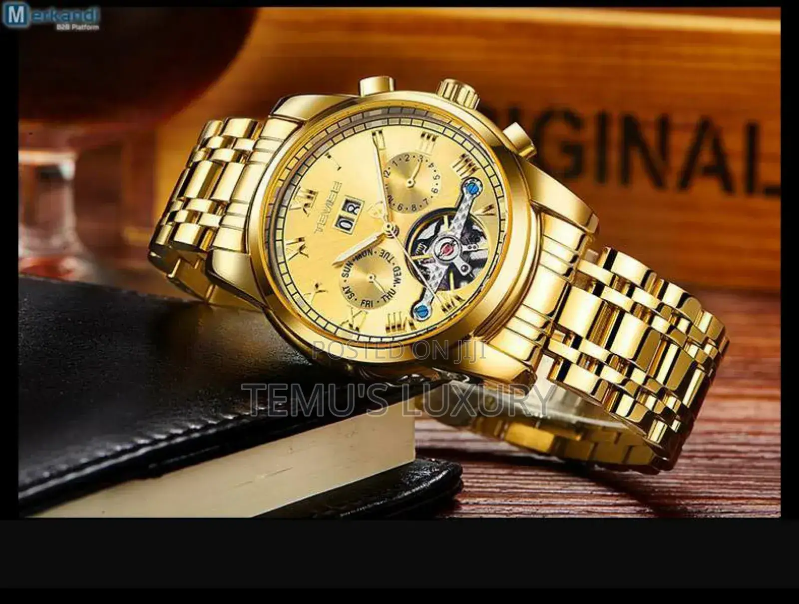 Men's Automatic Watch (Tevise )