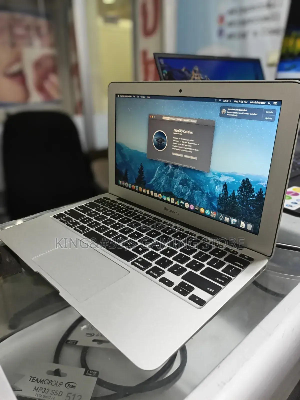 New Laptop Apple MacBook Air 2015 4GB Intel Core I5 SSD 128GB