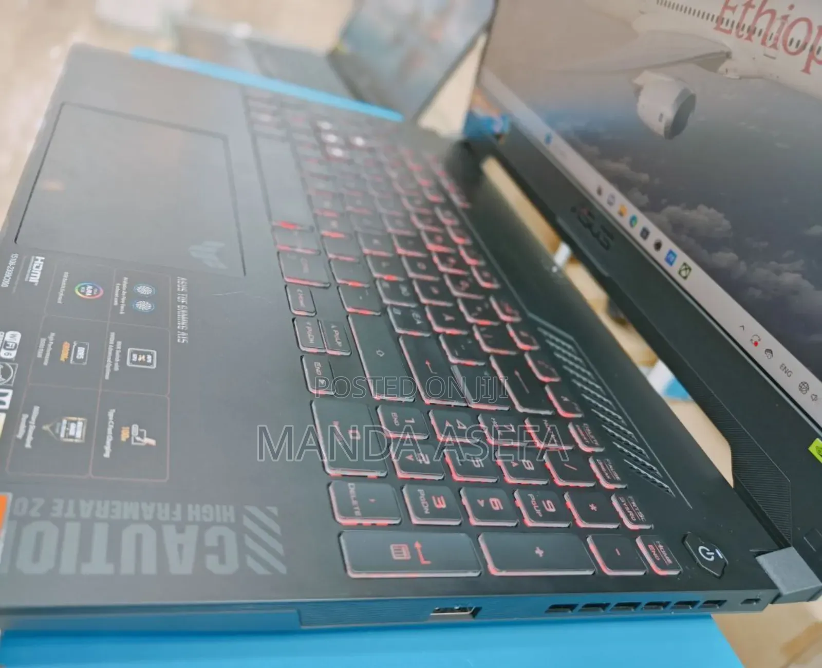 New Laptop Asus TUF Gaming A15 16GB AMD Ryzen 7 SSD 1T