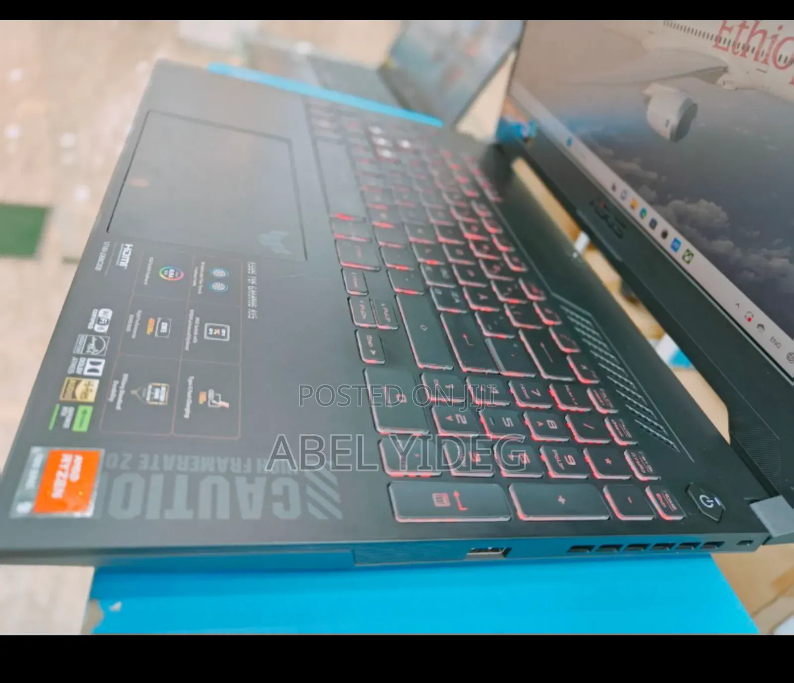 New Laptop Asus TUF Gaming A15 16GB AMD Ryzen 7 SSD 1T