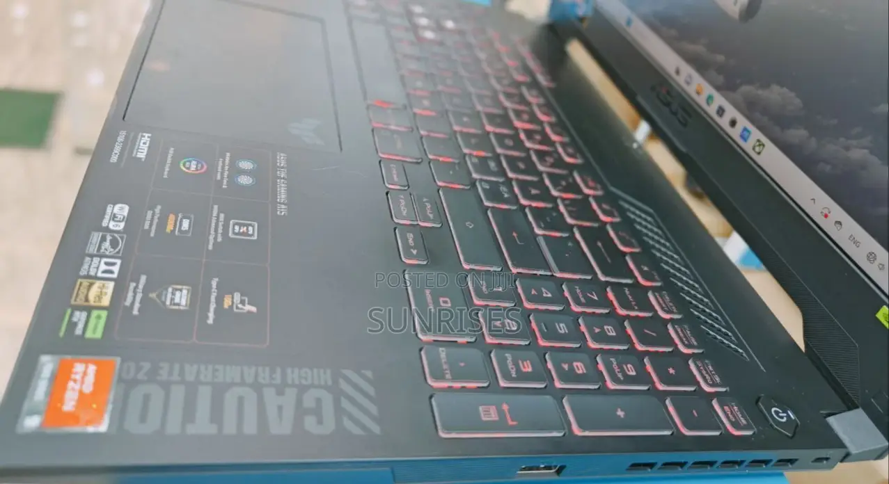 New Laptop Asus TUF Gaming A15 16GB AMD Ryzen 7 SSD 1T