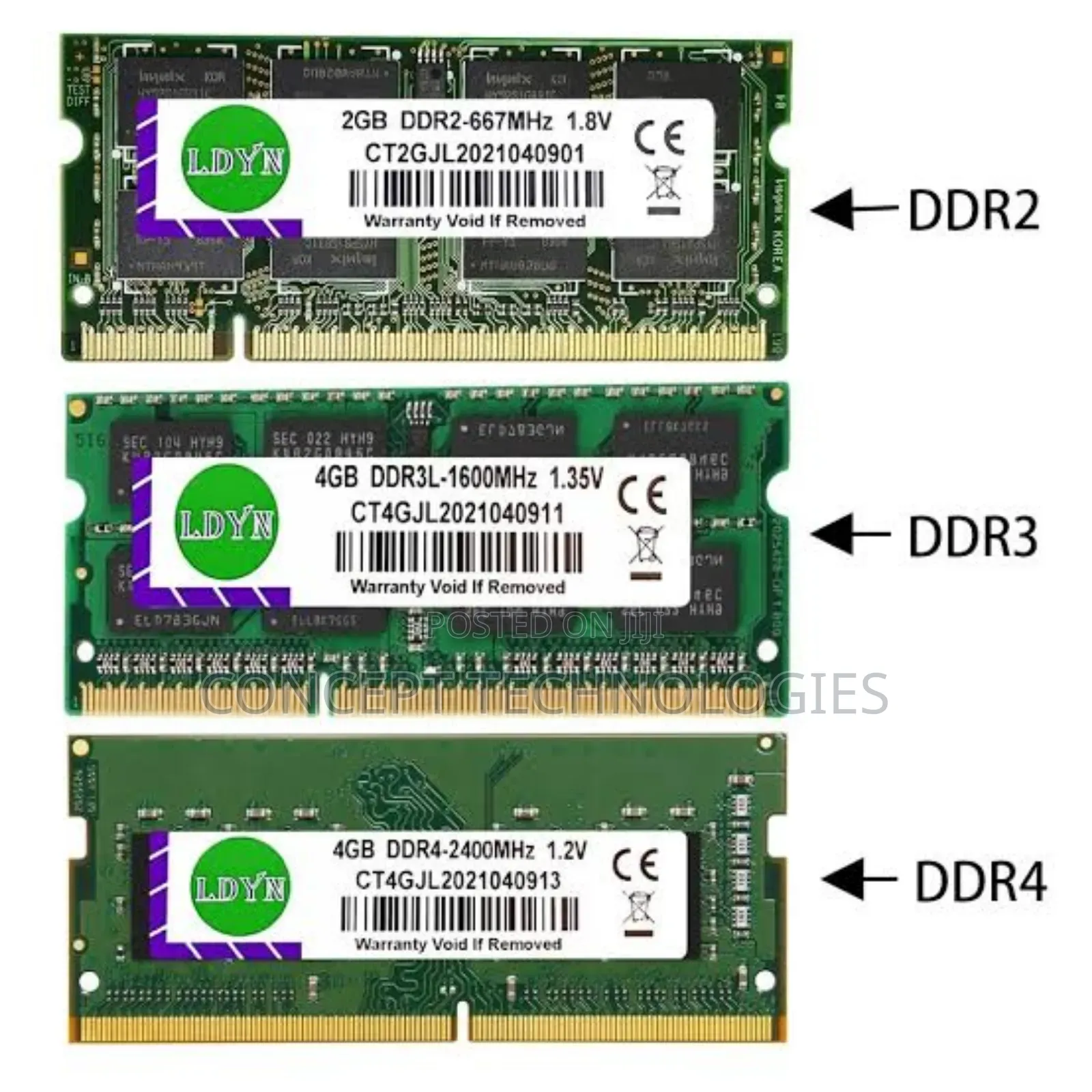 High Quality Tested Laptop and Desktop Rams With Warranty.