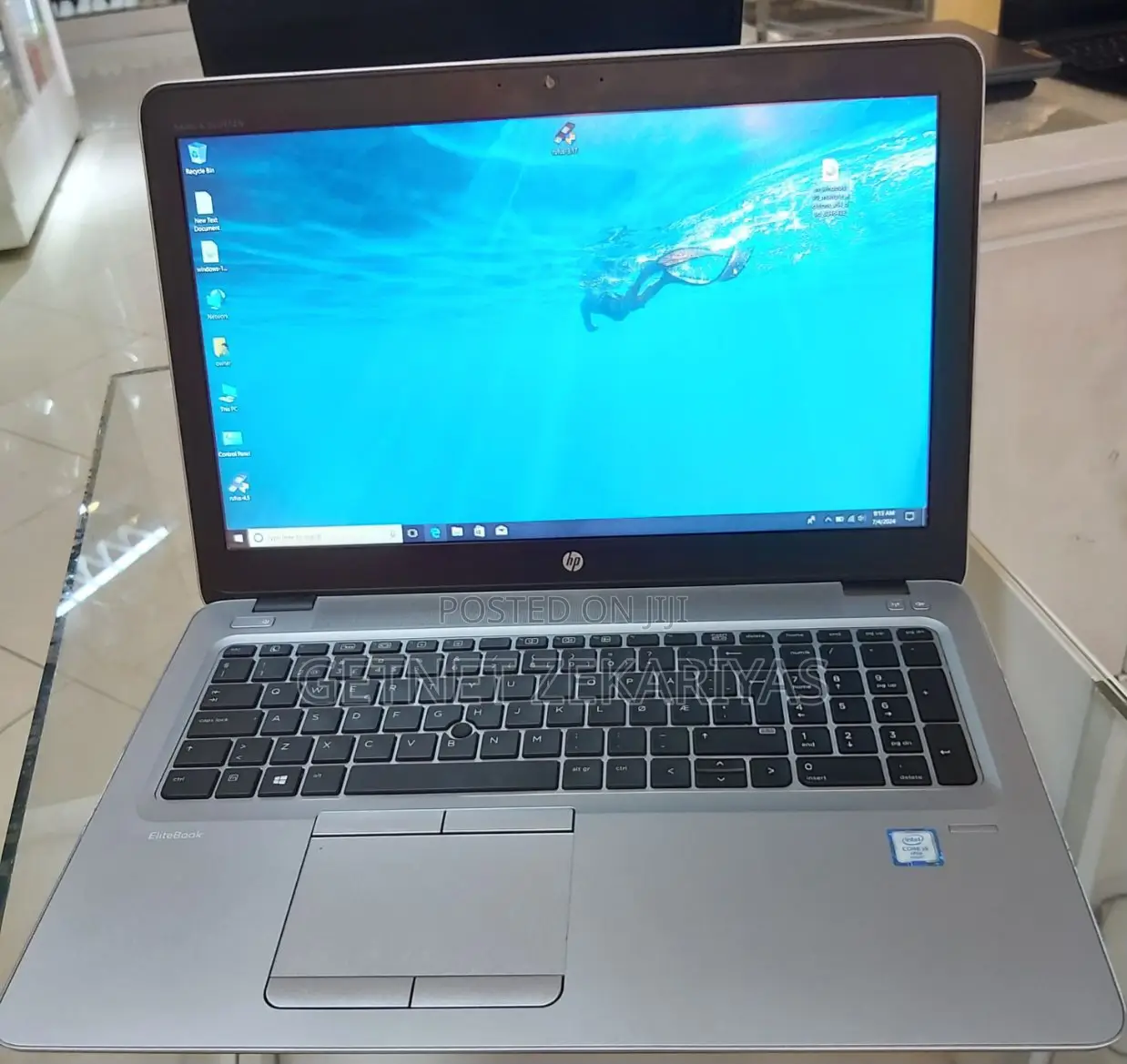 New Laptop HP EliteBook 850 G3 8GB Intel Core I5 SSD 256GB