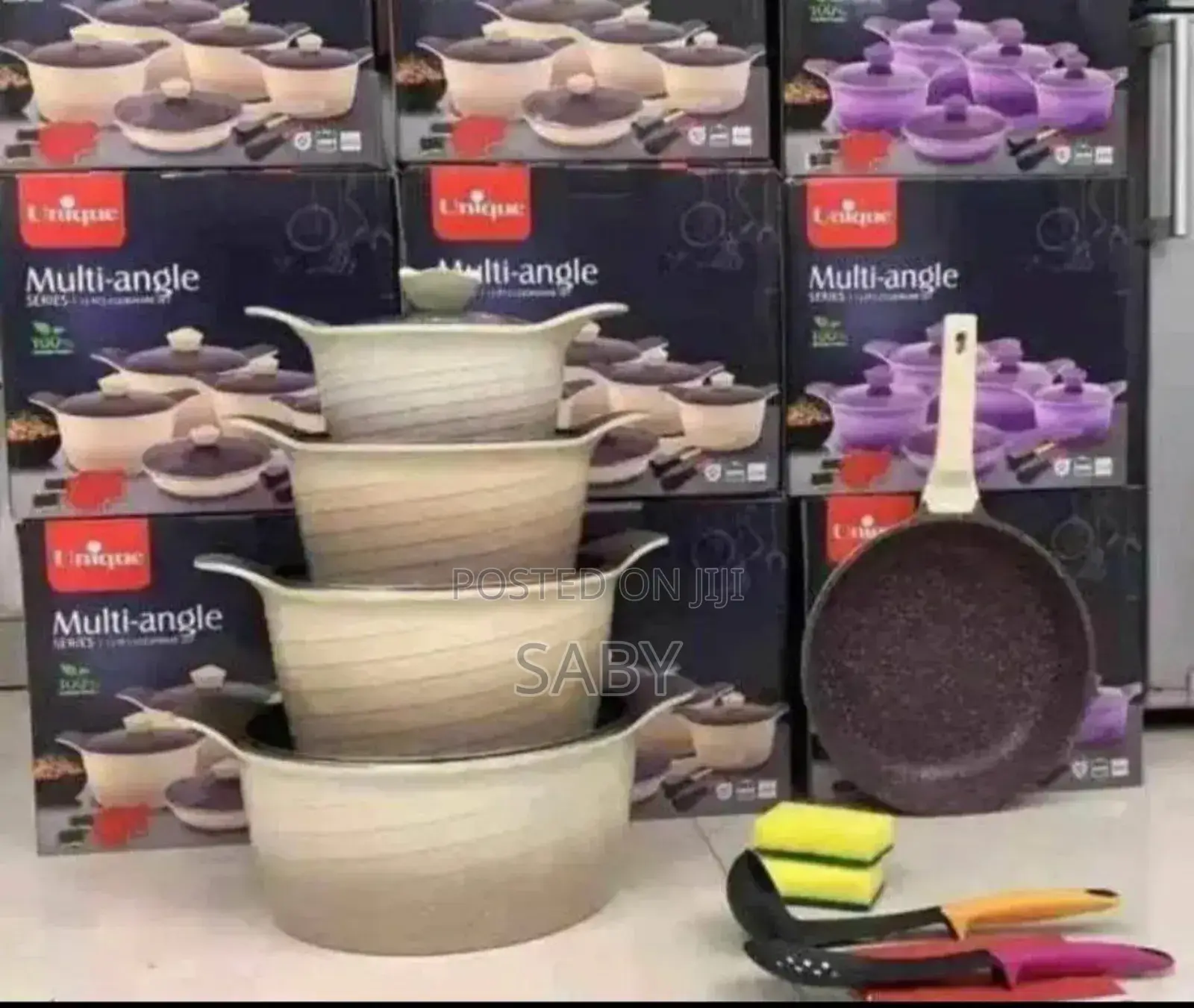 Unique Coated 15 Piece Casserole Cookware Set