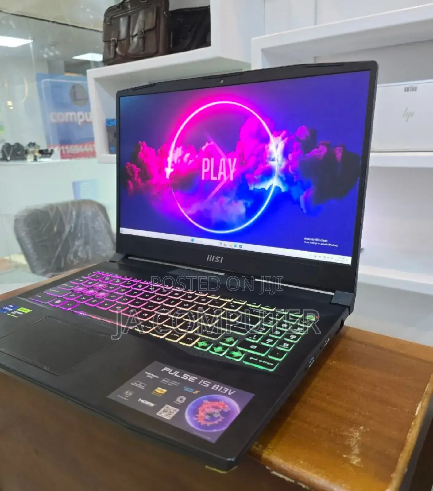 New Laptop MSI Pulse GL76 16GB Intel Core I7 SSD 1T
