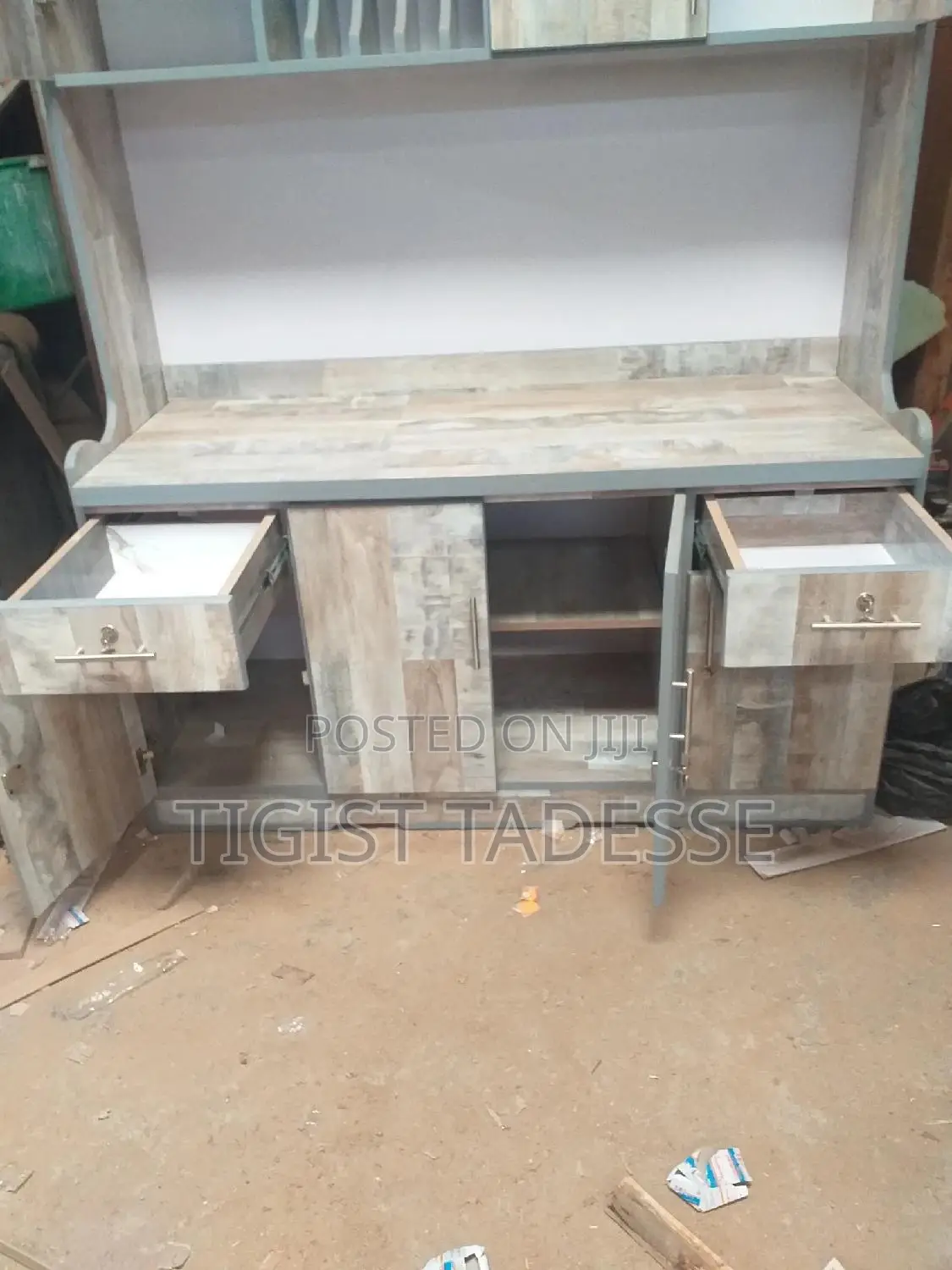 ኪችን ካቢኔት 150 Cm ላምኔት