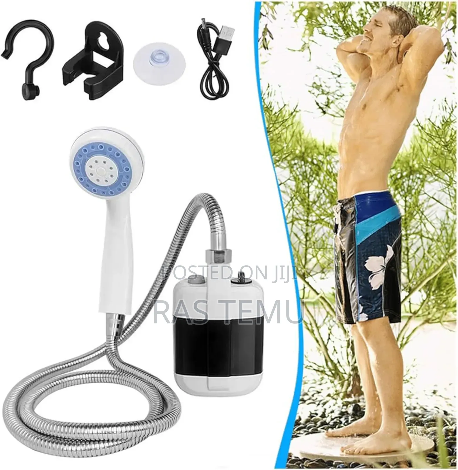 Poratble Shower Pump