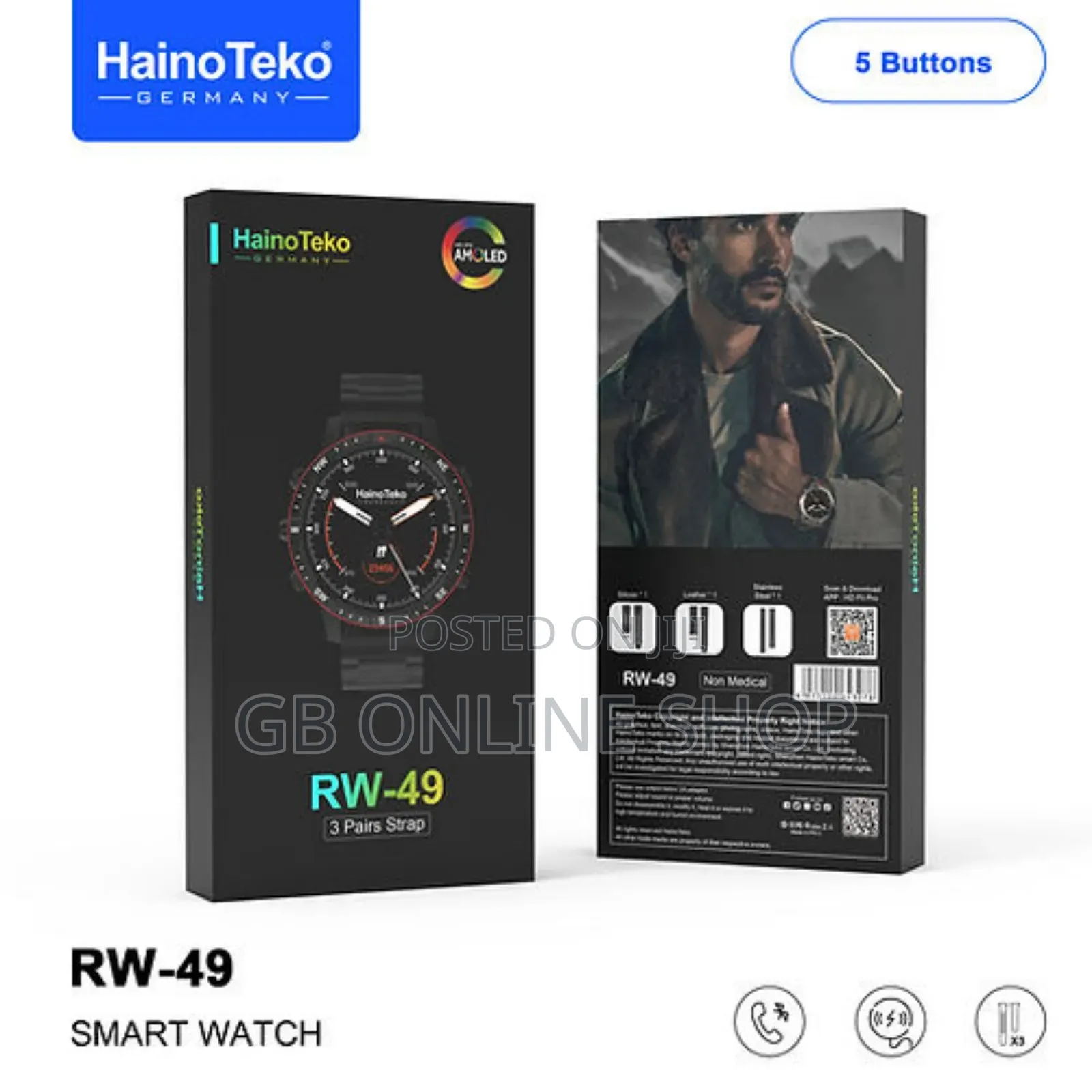 Haino Teko Germany Rw-49 Smart Watch