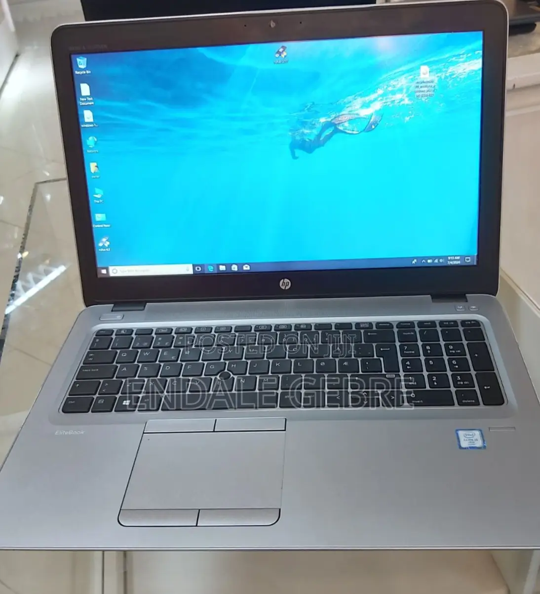 New Laptop HP EliteBook 850 G3 8GB Intel Core I5 SSD 256GB
