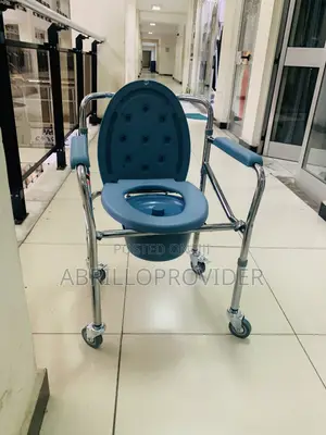 Photo - Wheelchair:-Commode Chair;-Shower Chair-:Toilet Chair