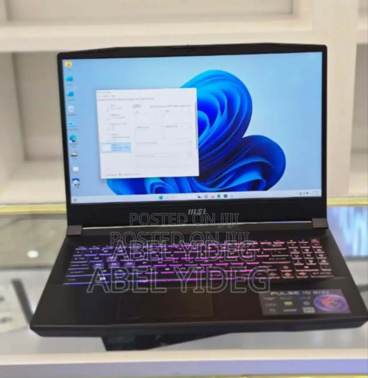 New Laptop MSI Pulse GL76 16GB Intel Core i9 SSD 1T