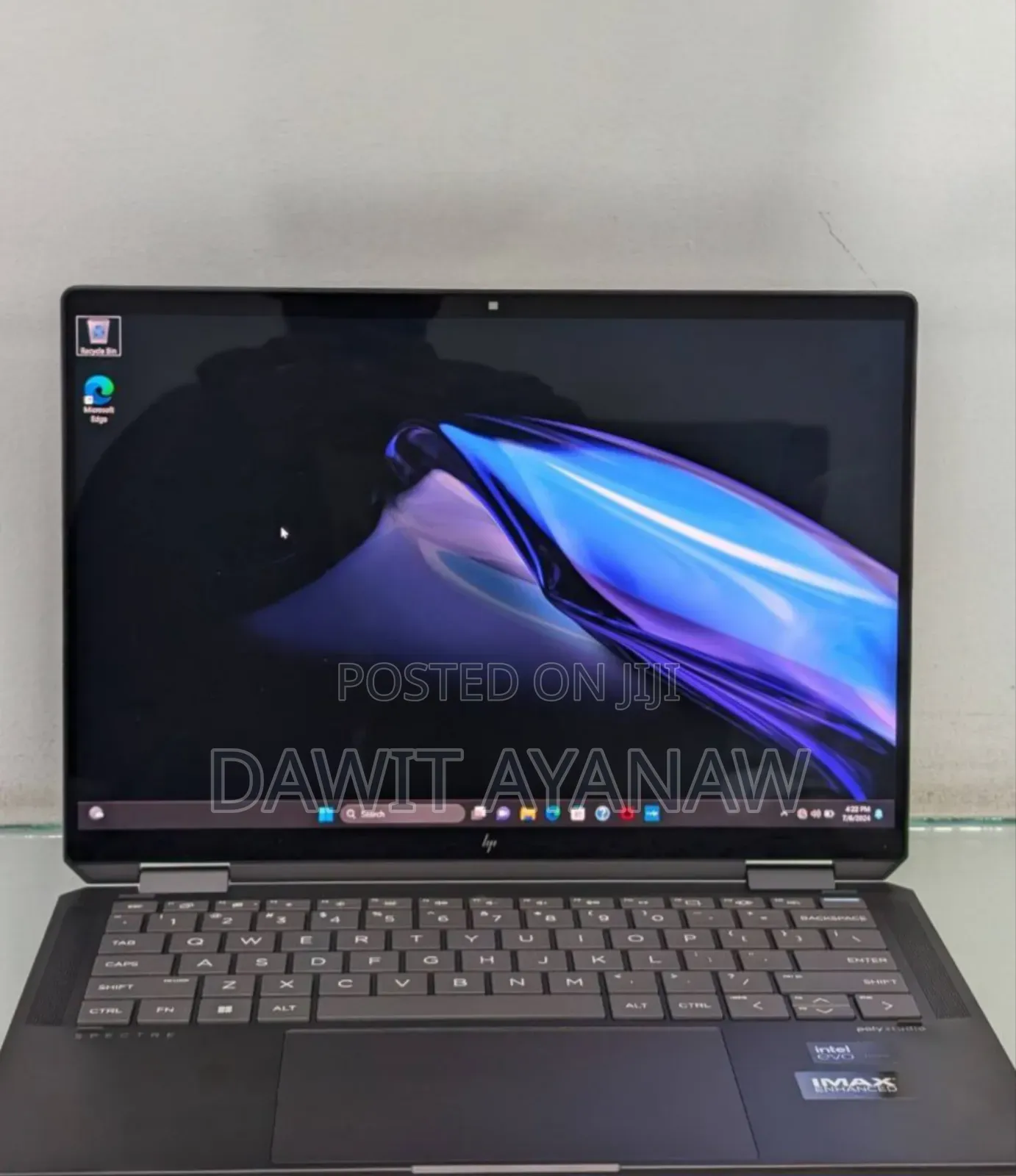 New Laptop HP Spectre 16GB SSD 1T