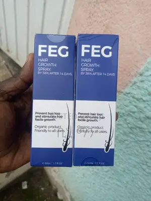 Photo - FEG Hair Growth Spray for Men and Women.