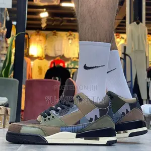 Original Air Jordan 3 Retro ‘Patchwork Camo’ Shoes