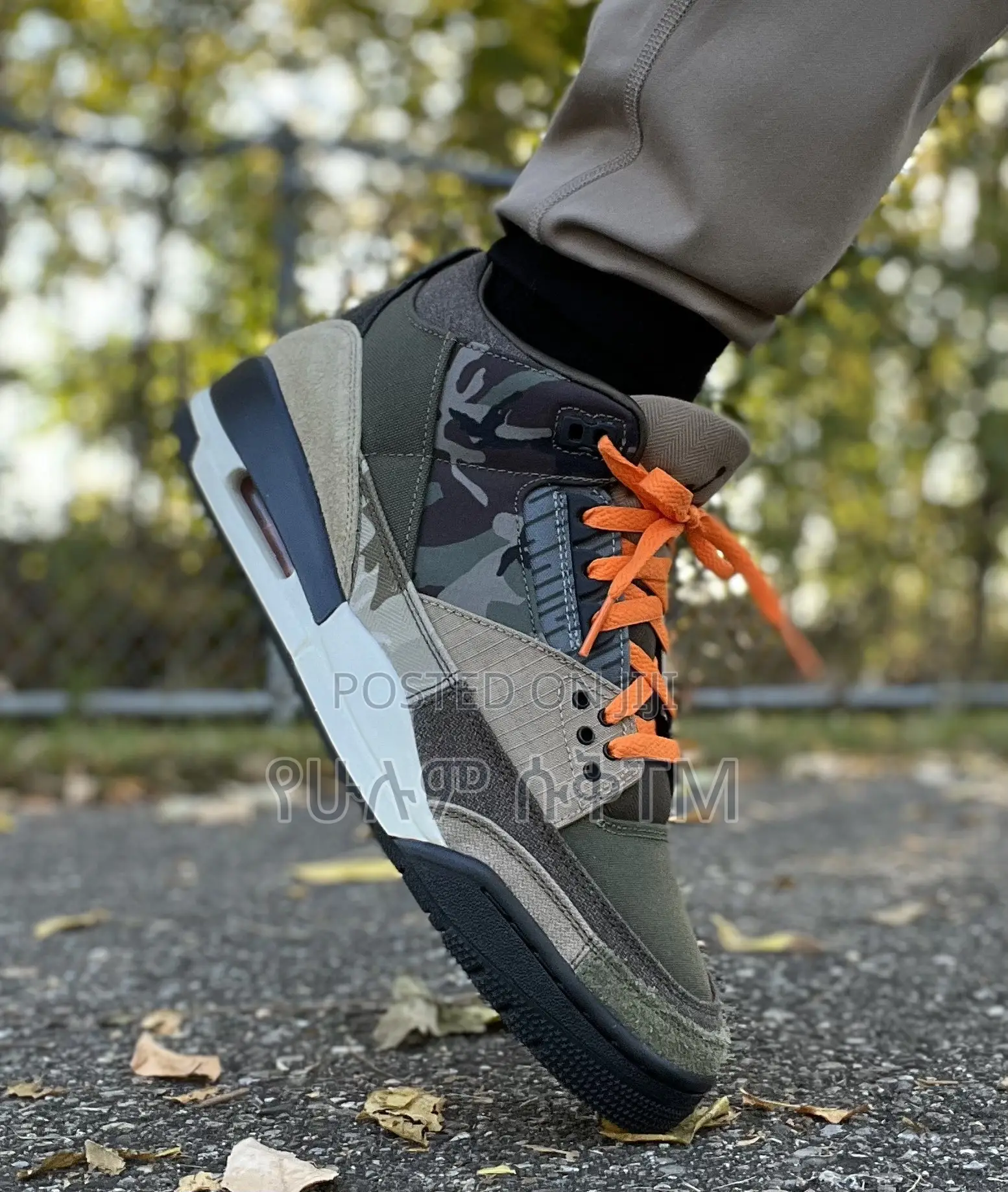 Original Air Jordan 3 Retro ‘Patchwork Camo’ Shoes