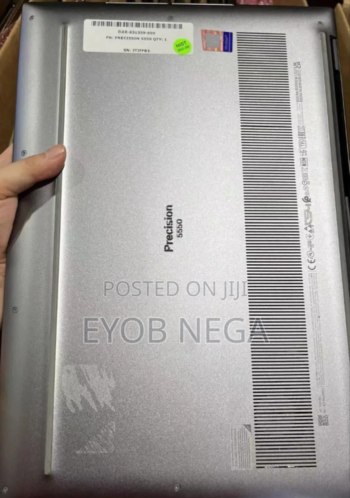 New Laptop Dell XPS 15 32GB Intel Core I7 SSD 512GB