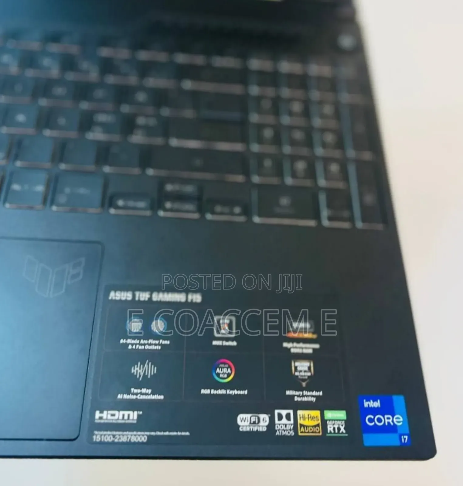 New Laptop Asus TUF Gaming A15 32GB Intel Core I7 SSD 512GB