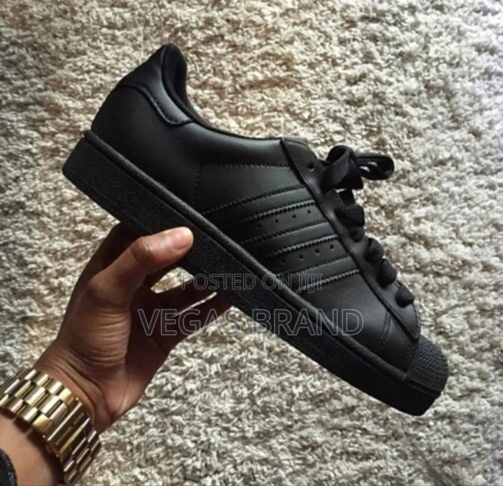 Adidas Old School Super Star Black Original Quality Shoes