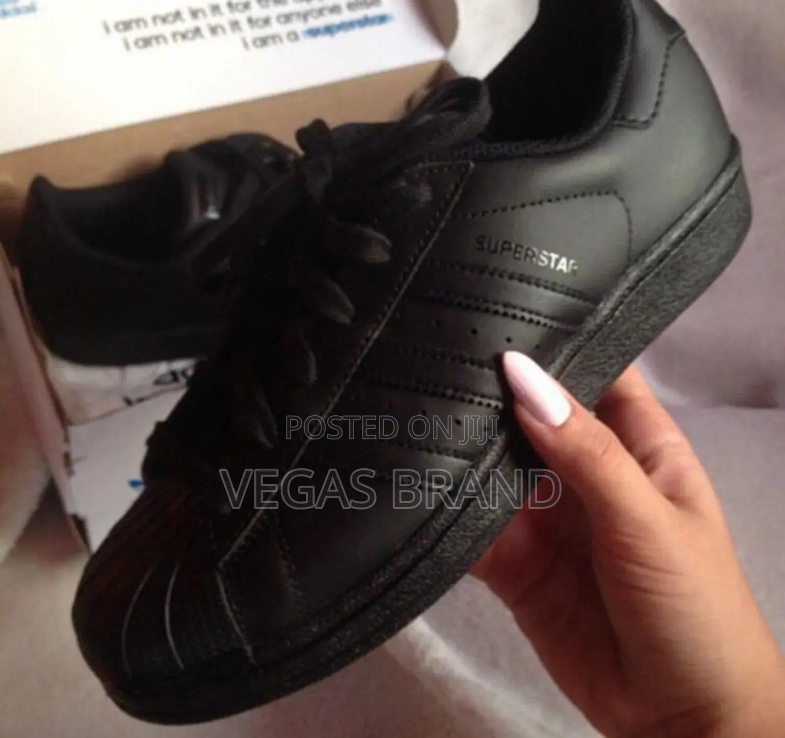 Adidas Old School Super Star Black Original Quality Shoes