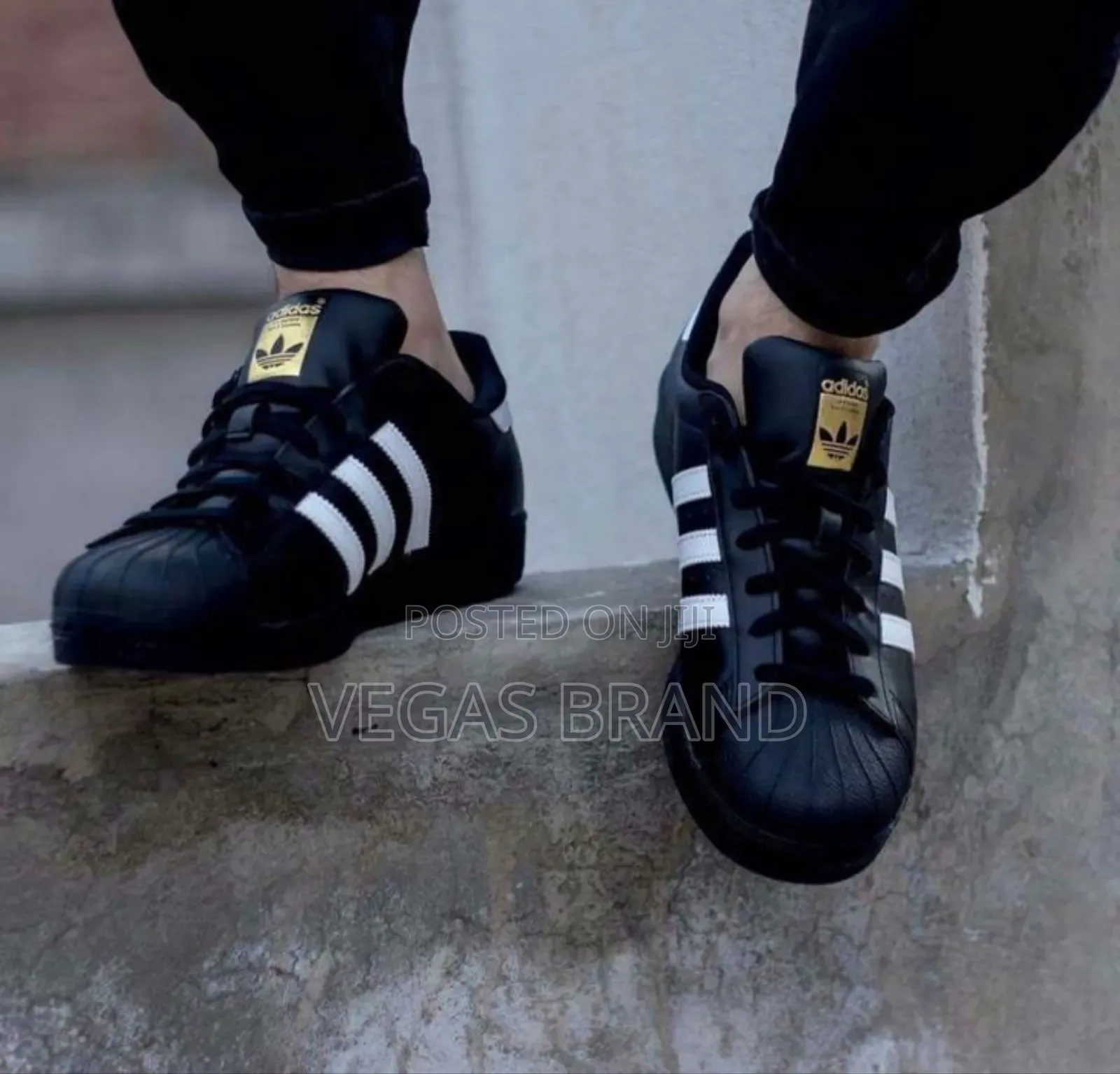 Adidas Old School Super Star Black Original Quality Shoes