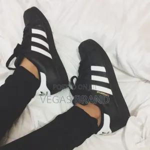 Adidas Old School Super Star Black Original Quality Shoes