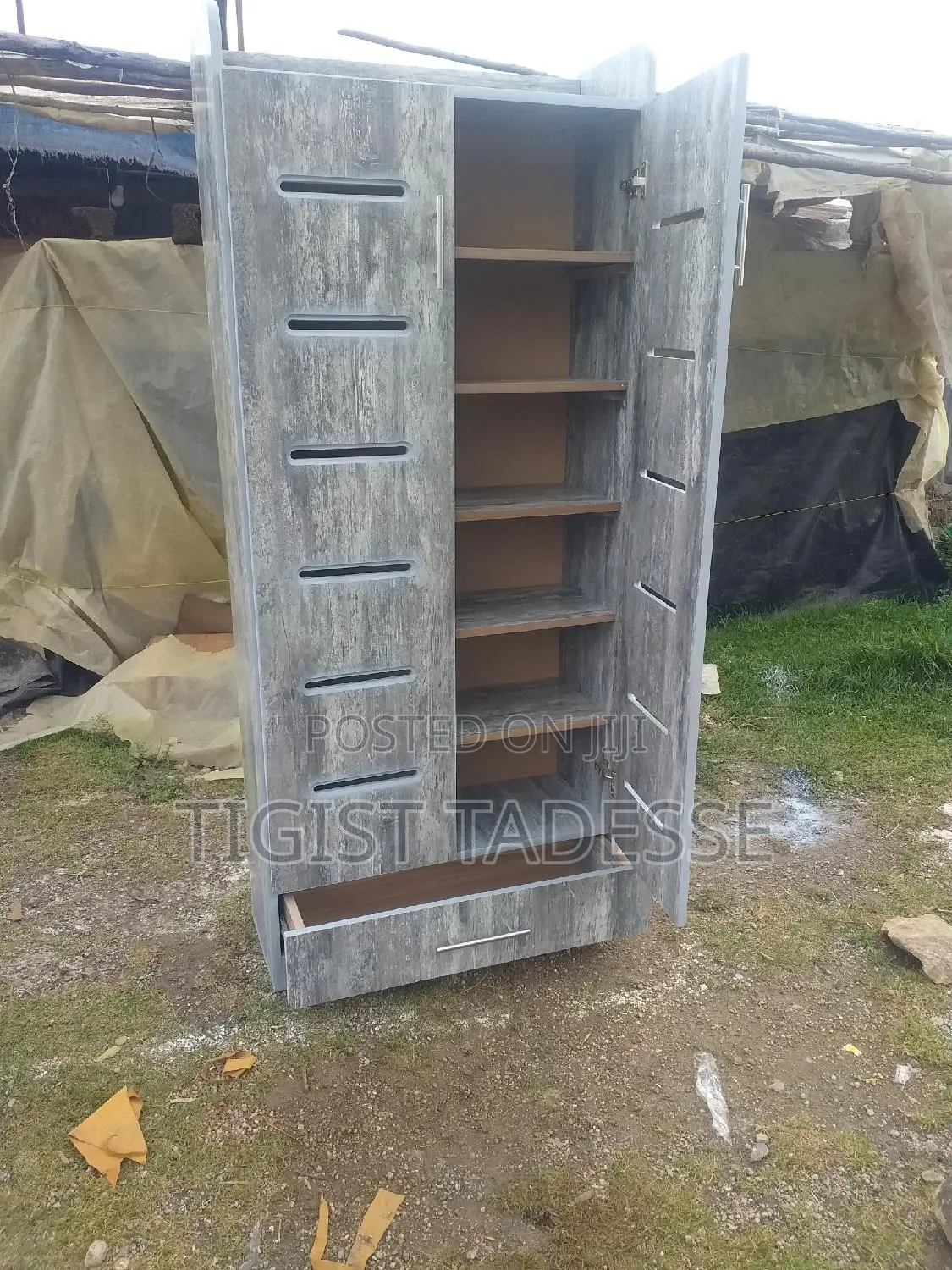 የጫማ መደርደሪያ 80*180 Laminated