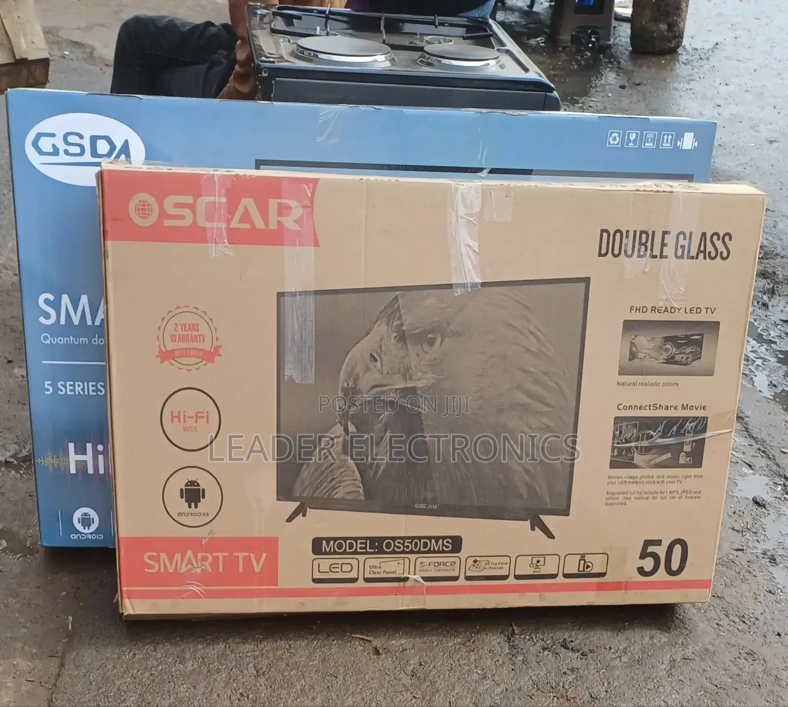 Oscar Tv 50 Inch Smart Android Tv New 2024