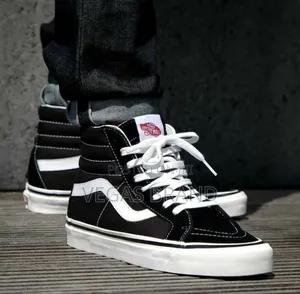 Photo - Vans Old School Boots Black Original Quality Shoes