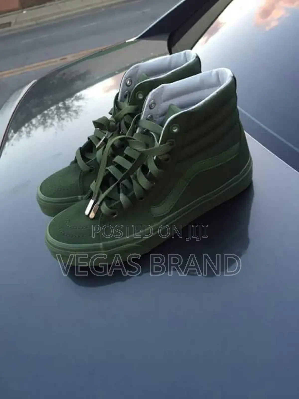 Vans Old School Boots Green Original Quality Shoes