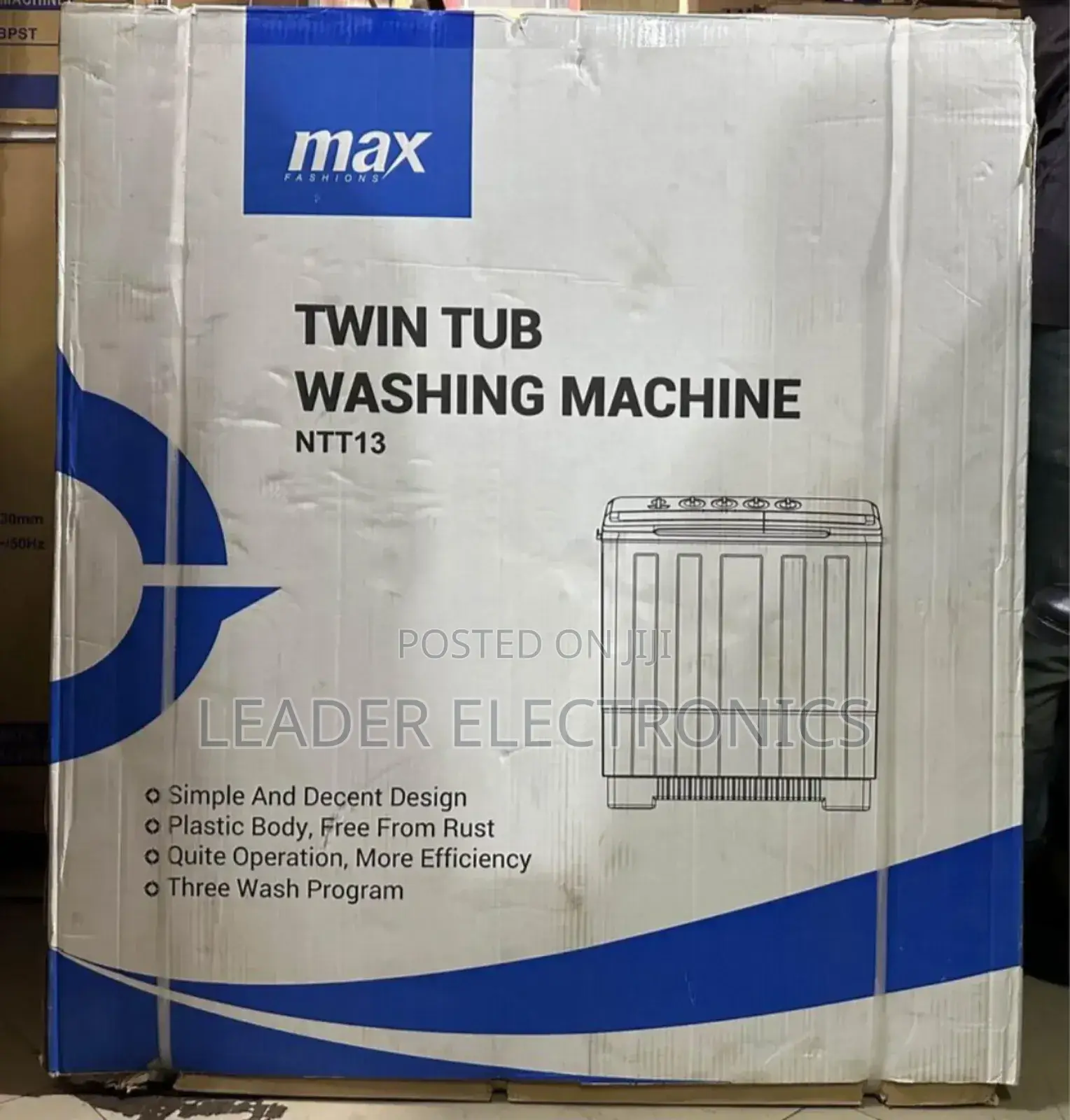 Max Washing Machine 13.Kg